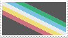 A digital stamp with the disability flag